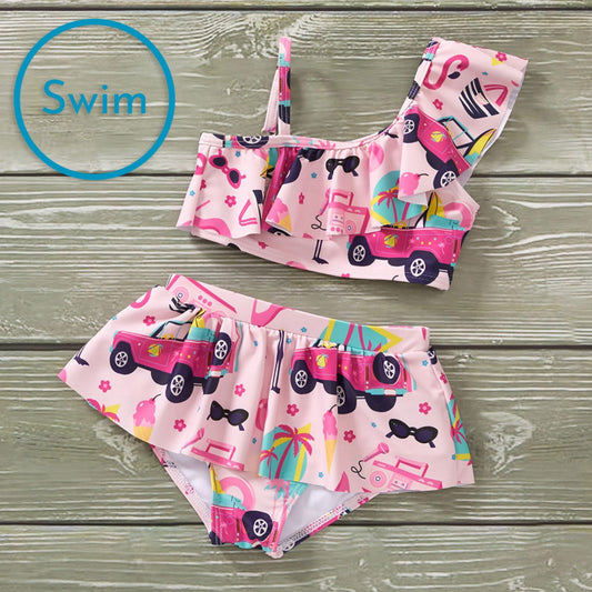 California Doll 2pc Swimsuit